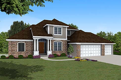 Northridge II Model - Allen County Northeast, Indiana New Homes for Sale